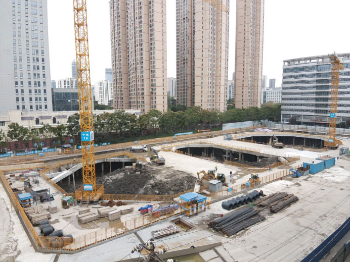 武漢市精神衛(wèi)生中心二七院區(qū)心理康復(fù)大樓基坑工程簡(jiǎn)介