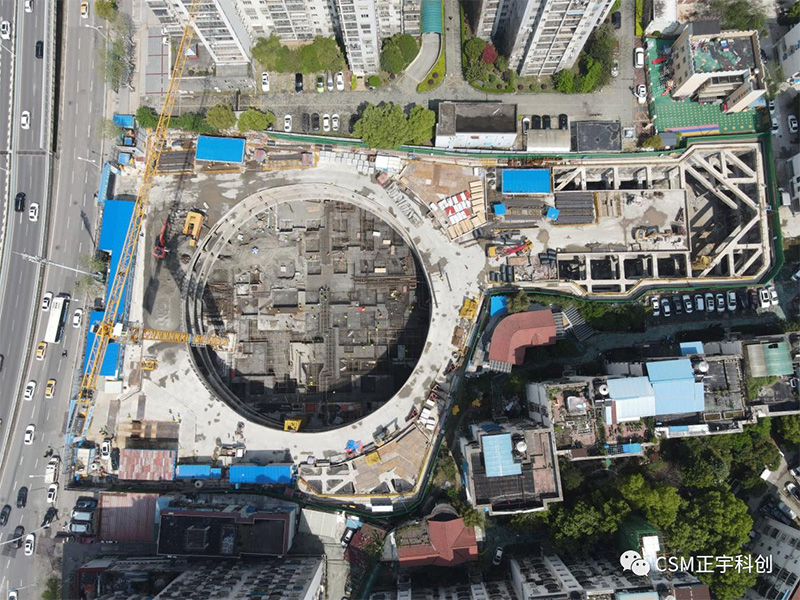 喜報！熱烈慶祝紅十字會醫(yī)院擴建（北區(qū)）項目開挖到底！